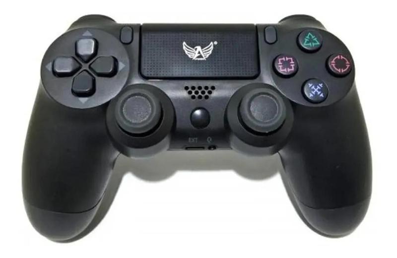 Controle Joystick Compatível Com Fio Altomex Preto Menor preço em Controle Joystick Compatível Com Fio Altomex Preto