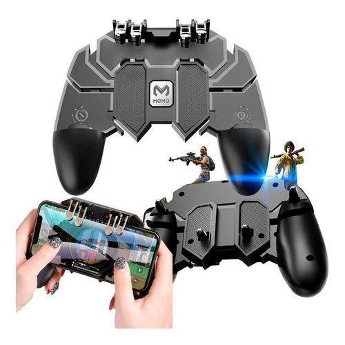 Controle Joystick Gamepad 2 Gatilho Manete L1 R1 Freefire Android Ios ...