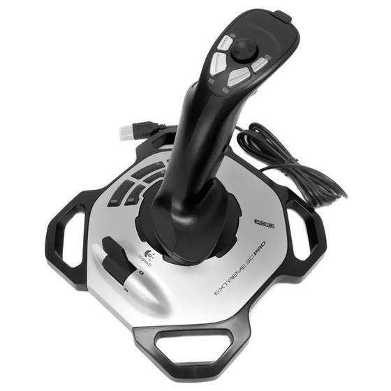 Imagem de Controle Joystick Logitech Extreme 3D Pro para PC - 963290-0403