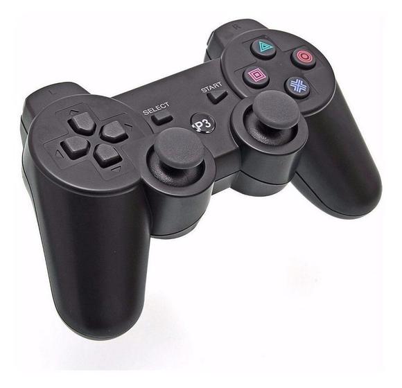 Imagem de Controle Joystick S/ Fio Ps3 Pc Notebook Game