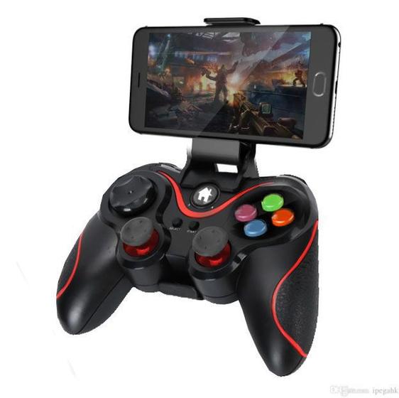 Imagem de Controle Joystick Sem Fio V8 Celular Wireless bluetooth Android Game Jogo