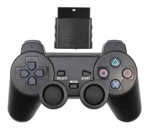 Imagem de Controle Joystick Sem Fio Wireless Playstation 2 Ps2/ps1