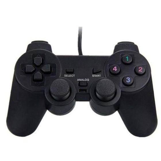 Imagem de Controle joystick usb de video game e pc dualshock kapbom - kap-2uy