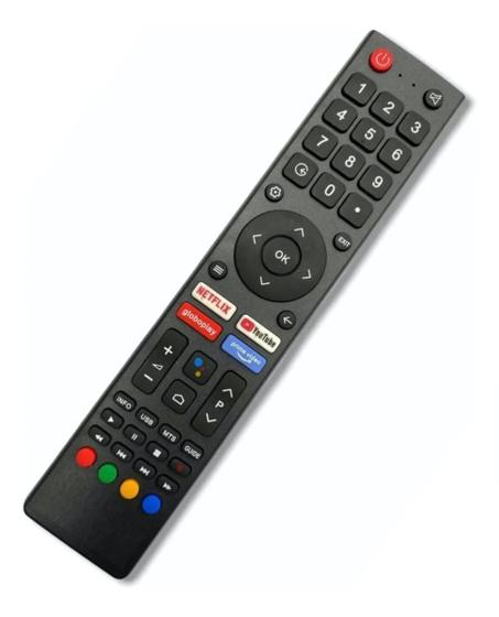 Imagem de Controle Marca Mb Compativel Gcbltv02Aibbt Philco Android Tv