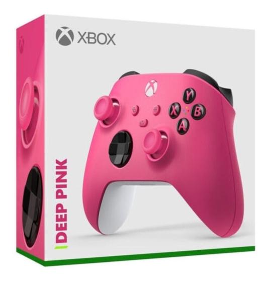 Imagem de Controle Microsoft Series S/X e One Rosa Deep Pink