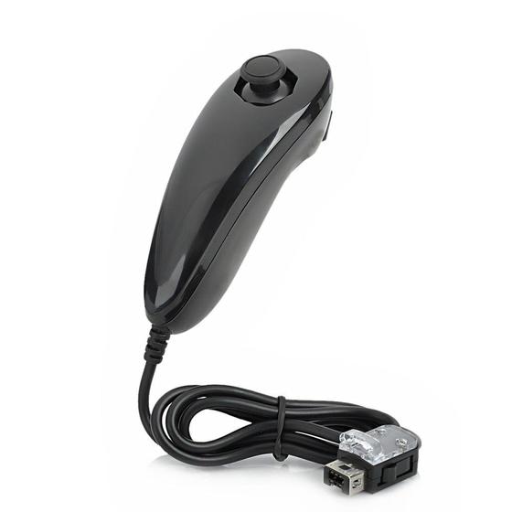 Imagem de Controle Nunchuk Para Nintendo Wii e Nintendo Wii U Preto