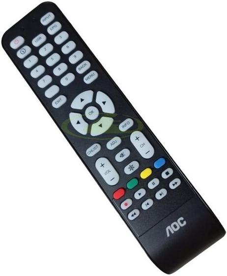 Imagem de Controle original aoc para tv le49f1465 le49f1465/25 le50d1452 le39d3540 le39d3540/20 le46d3540 le46d3540/20