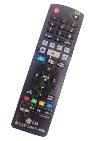 Imagem de Controle original lg para blu-ray bp200 bp220 bp220n bp320 bp320n bp325 bp325n bp325w bp560 bp570 bp620 repõe akb73615801 akb73215301 bluray