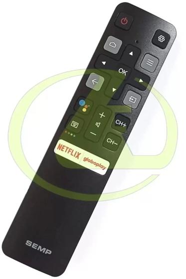 Imagem de Controle Original Semp Ct-6850 com comando de voz TV Serie S5300 32s5300 43s5300  Sk8300 50sk8300
