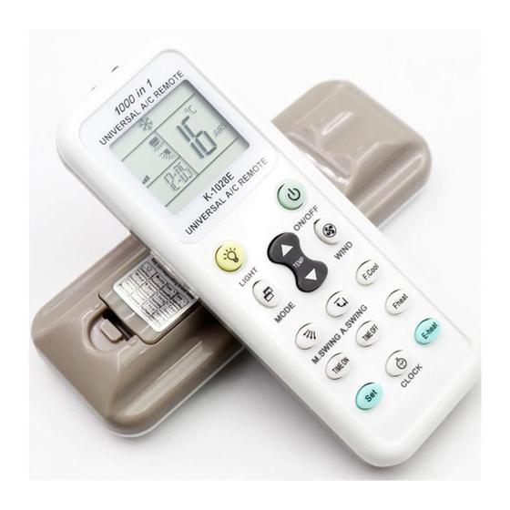 Imagem de Controle Para Ar Condicionado Brastemp Ative Bbv09 Universal