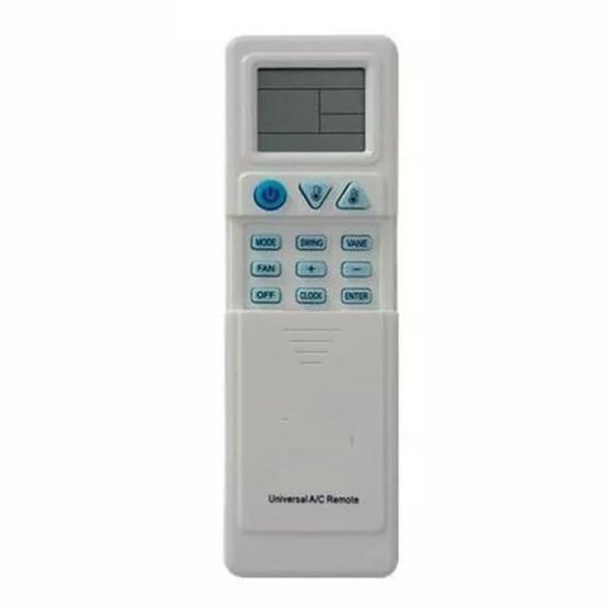 Imagem de Controle para ar split inverter wall kt1000 vc8355 universal