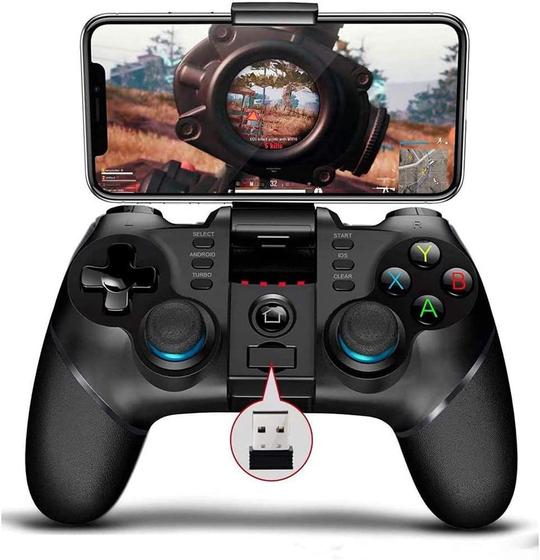 Controle para Celular Android PC 3 em 1 Gamepad Bluetooth - Ipega ...