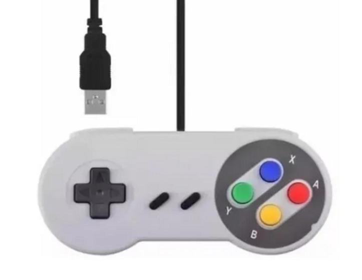 Imagem de Controle Para Jogos Pc E Notebook - USB Retrô Gamepad