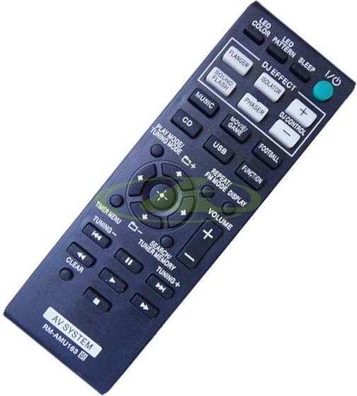 Imagem de Controle para micro system sony hcd-gpx77 mhc-gpx77 hcd-gpx88 mhc-gpx88 lbt-gpx77 hcd-shake5 hcd-shake6d hcd-shake7