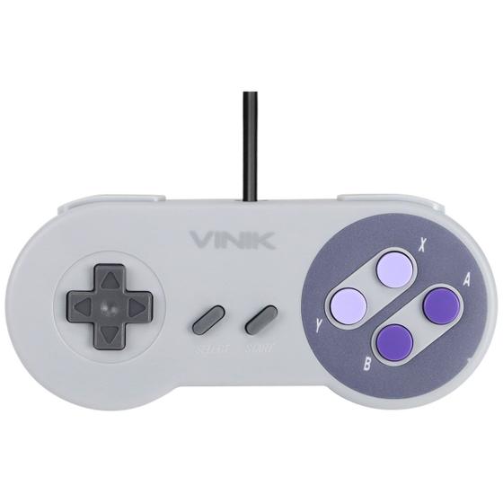 Imagem de Controle Para Pc Com Fio Usb Modelo Snes