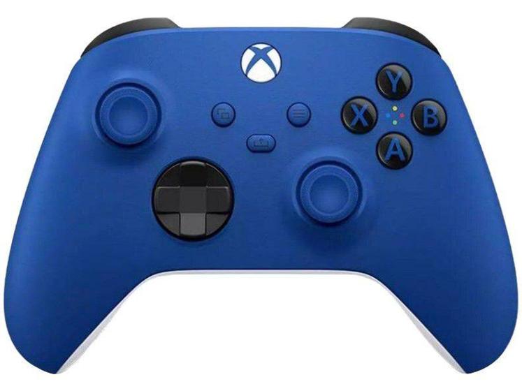 Imagem de Controle para PC Xbox One e Series XS sem Fio - Shock Blue Microsoft Azul