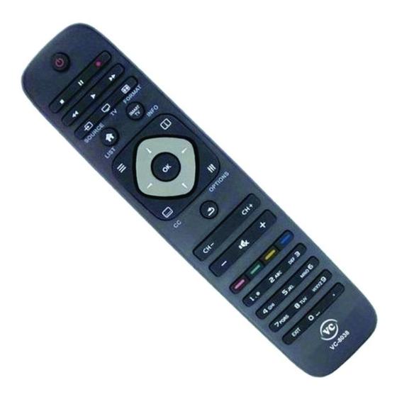 Imagem de Controle para Tv   55pfl7007g  55pfl7008g  55pfl8008g