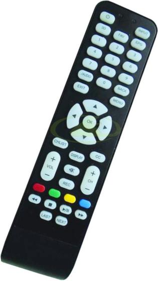 Imagem de Controle para tv aoc le32h1461 le32h1465 le32h1465/25 le32m1475 le32m1475/25 le32m3470 le40d1452 le40f1465 7099