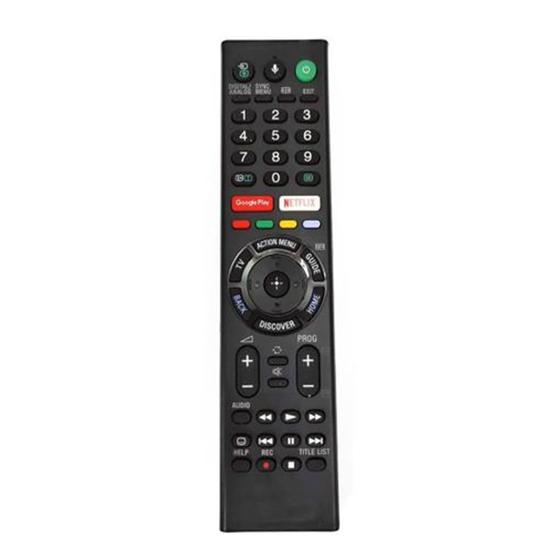 Imagem de Controle para Tv  Rmt-tx300b Kd-43x727e Kd-49x705e  Kd49x706e