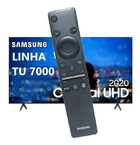 Imagem de Controle Para Tv Samsung Smart Tv 4k Linha Ru7100 2019 Original COD. BN59-01310A