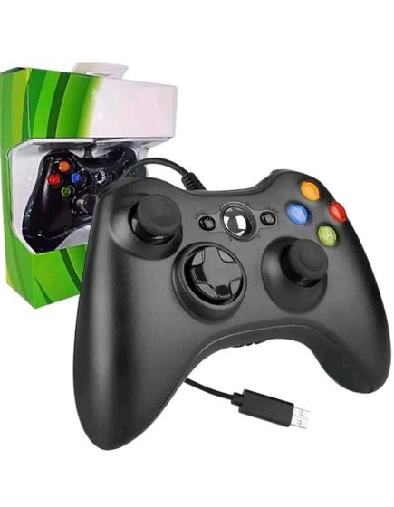 Imagem de Controle Para Xbox 360 PC Compatível Joystick Com Fio - Altomex - Altomex