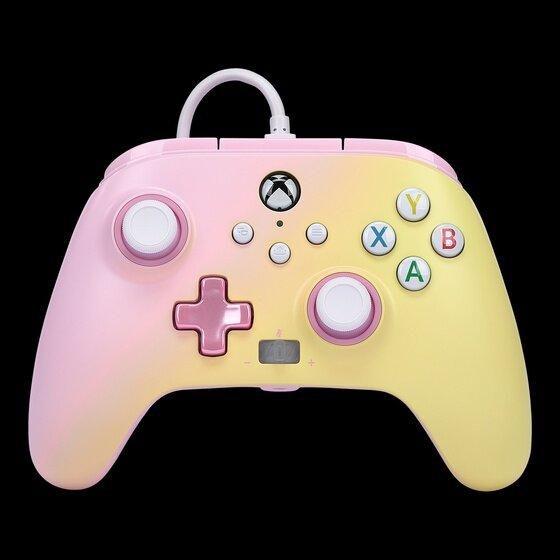 Imagem de Controle PowerA Wired Pink Lemonade (Limonada rosa com fio) - XBOX-ONE, XBOX-SERIES X/S e PC