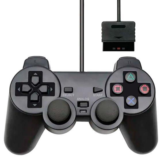 Imagem de Controle Ps 2 Joystick Dualshock 2 com Fio PS1
