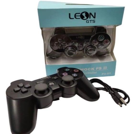 Controle PS3 LEON GTS Outros Games Magazine Luiza