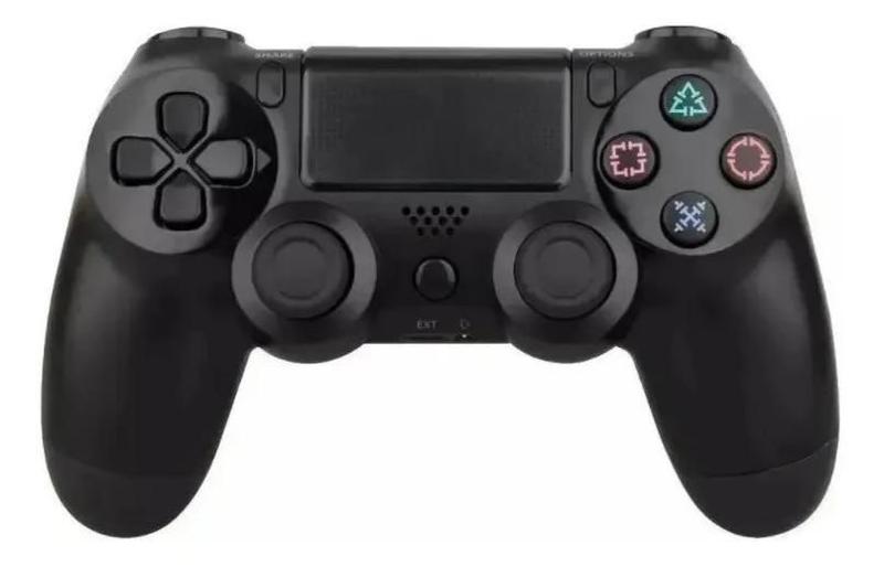 Imagem de Controle Ps4 Preto Bluetooth Para Console E Pc