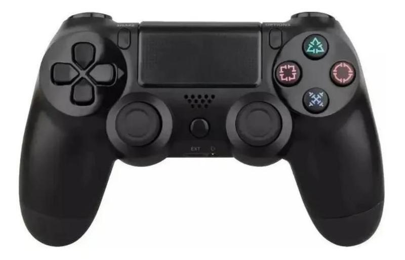 Imagem de Controle Ps4 Preto Wireless Compatível Pc E Playstation 4