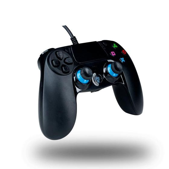 Imagem de Controle Quartum Dazz USB para PC/PS3/PS4 - Preto