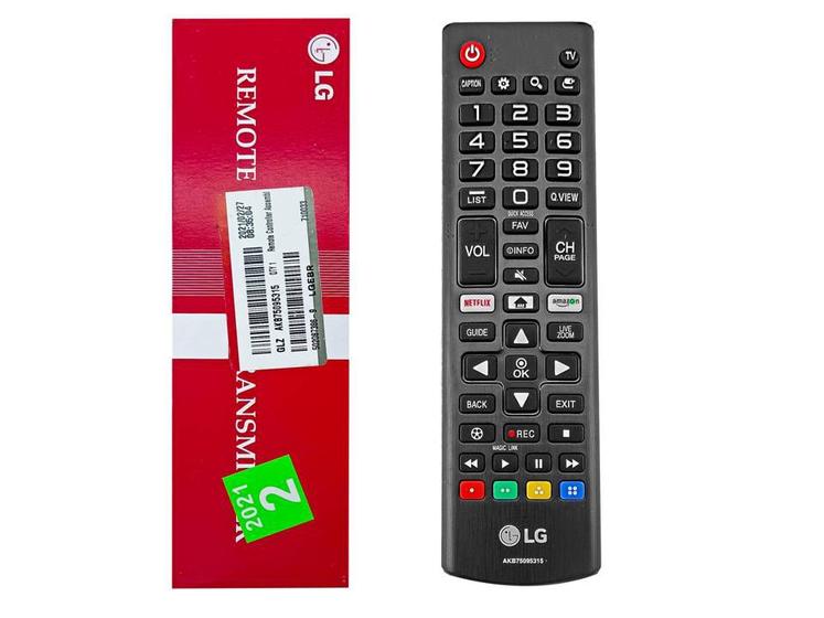 Imagem de Controle Remot Tv Lg Smart 2017 Netflix Linha Uk Lk Originl