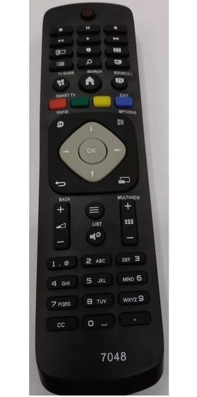 Controle Remoto 7048 Para Smart Tv Philips Phg5201 Pfl5909 Pfl6519 Pfl6809 Menor preço em Controle Remoto 7048 Para Smart Tv Philips Phg5201 Pfl5909 Pfl6519 Pfl6809
