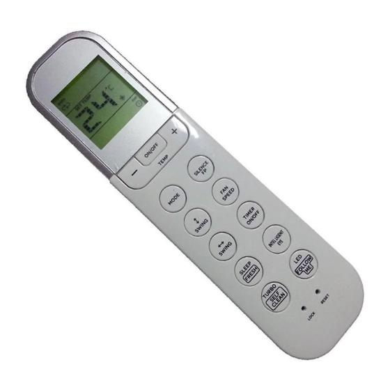 Imagem de Controle Remoto Ar Vize Midea 42Mdca09M5 42Mdca18M5