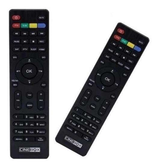 Imagem de Controle Remoto Box Fantasia 7500 Supremo Cine Com Pilhas