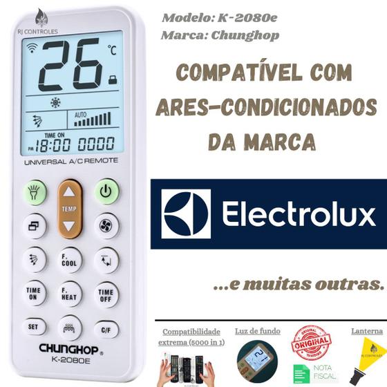 Imagem de Controle Remoto compatível com ar condicionado Electrolux ( Eletrolux )