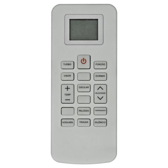 Controle Remoto Compatível com Elgin HLFI12B2FA: Prático e Ergonômico para Operação Personalizada do Seu Ar Condicionado Menor preço em Controle Remoto Compatível com Elgin HLFI12B2FA: Prático e Ergonômico para Operação Personalizada do Seu Ar Condicionado