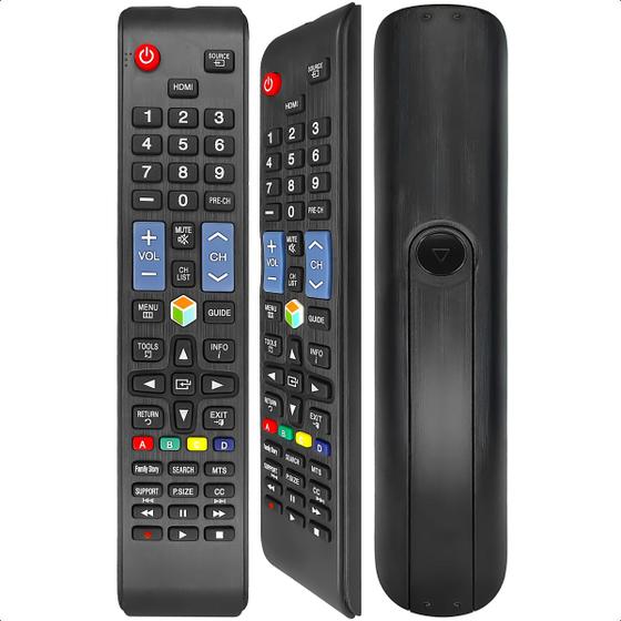 Imagem de Controle Remoto Compatível Com Smart Tv Samsung Ch List AA59-00588A  BN98-03767B