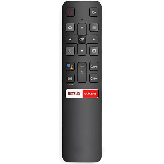 Imagem de Controle Remoto Compatível Com Smart TV TCL ou SEMP Com Teclas Netflix Globoplay