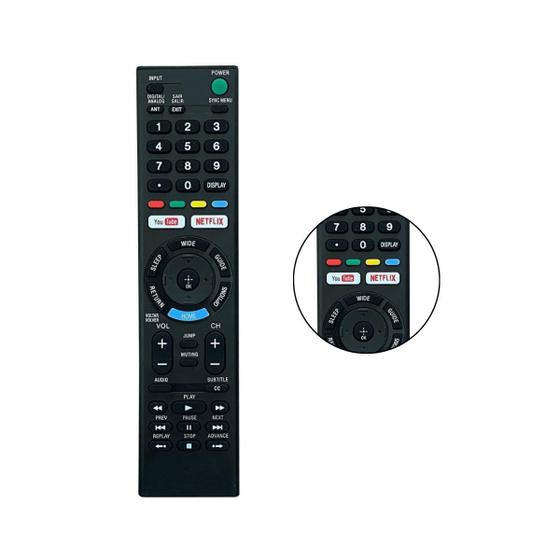 Imagem de Controle Remoto Compatível Com Sony Smart Tv