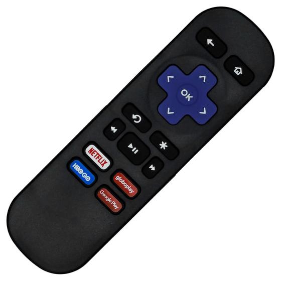 Imagem de Controle Remoto compatível com Televisão Aoc Roku Smart Receptor