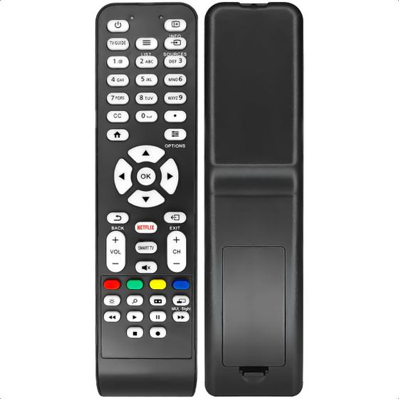 Imagem de Controle Remoto Compatível com Tv AOC Led Smart com Netflix
