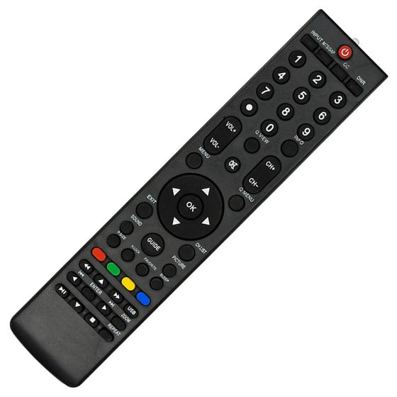 Imagem de Controle Remoto Compatível com Tv H-buster Lcd / Led HBTV-32L05HD HBTV-42L05FD