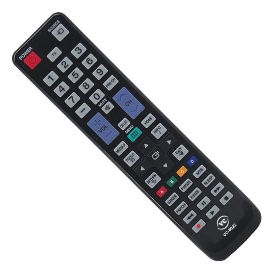 Imagem de Controle Remoto Compatível Com Tv Lcd Samsung Vc-8022