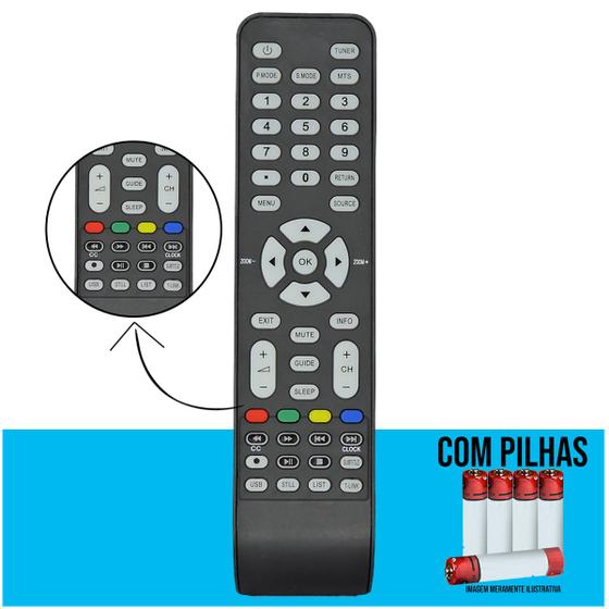 Controle Remoto Compatível com Tv Philco Lcd Ph32 Menor preço em Controle Remoto Compatível com Tv Philco Lcd Ph32