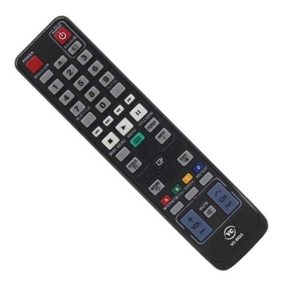 Imagem de Controle Remoto Compatível Com Tv Samsung Cod Vc-8025