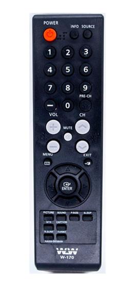 Imagem de Controle Remoto Compatível Com Tv Samsung W-170