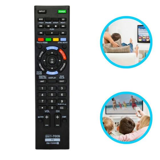 Imagem de Controle Remoto Compatível Com TV SK7009 Resistente