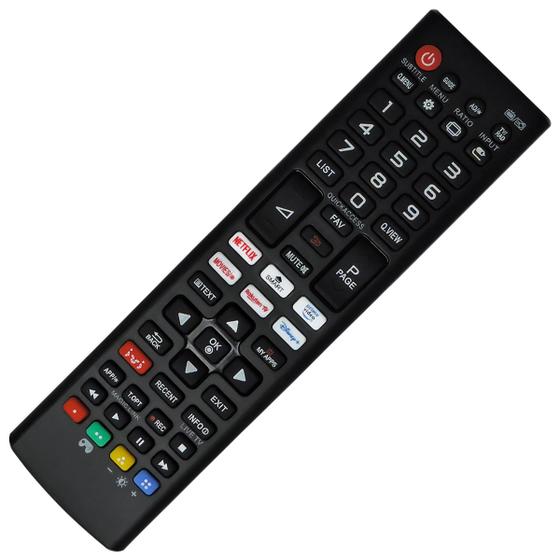 Imagem de Controle Remoto Compativel com Tv Smart 4K Netflix Rakutem