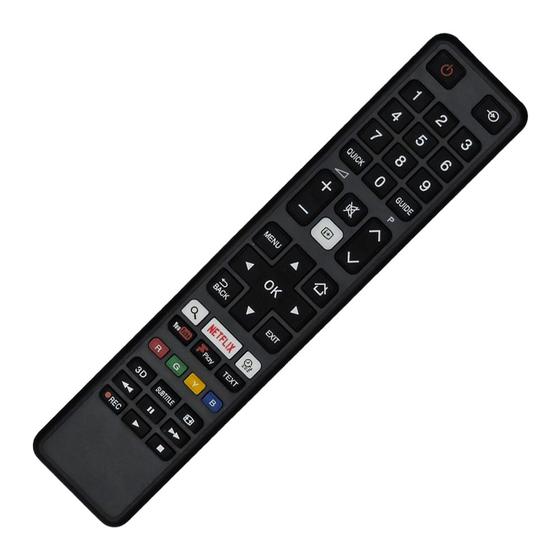 Imagem de  Controle Remoto Compatível com Tv Toshiba Netflix 